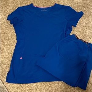 Royal Blue HeartSoul Scrubs